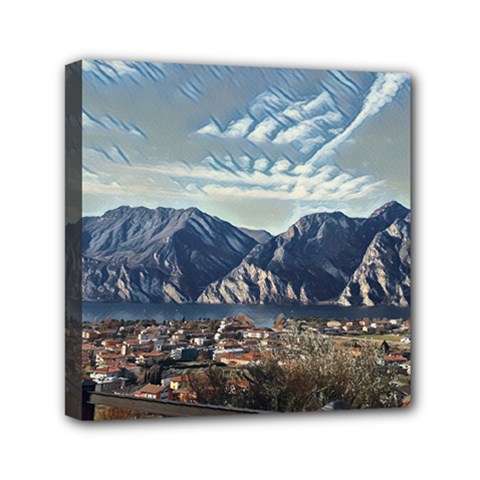Lake In Italy Mini Canvas 6  X 6  (stretched) by ConteMonfrey