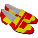 Aust Agder Flag Women s Chunky Heel Loafers View3