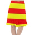 Aust Agder Flag Fishtail Chiffon Skirt View1