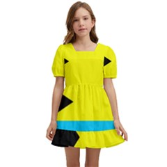 Bahamas Kids  Short Sleeve Dolly Dress by tony4urban