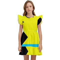 Bahamas Kids  Winged Sleeve Dress by tony4urban