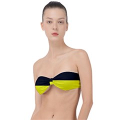 Kashubian Flag Classic Bandeau Bikini Top  by tony4urban