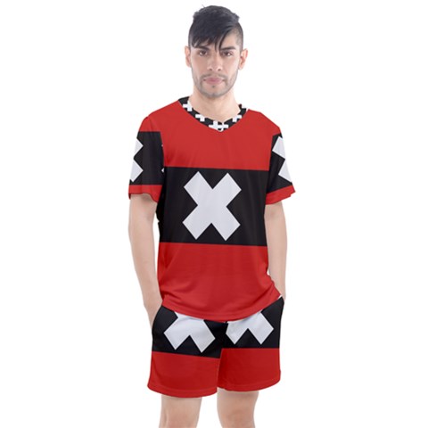 Amsterdam Men s Mesh Tee And Shorts Set by tony4urban