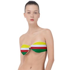 Lubuskie Flag Classic Bandeau Bikini Top  by tony4urban