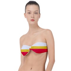 Malopolskie Flag Classic Bandeau Bikini Top  by tony4urban