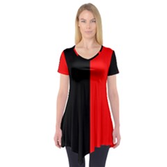 Namur Flag Short Sleeve Tunic  by tony4urban