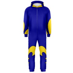 Ile De France Flag Hooded Jumpsuit (men) by tony4urban