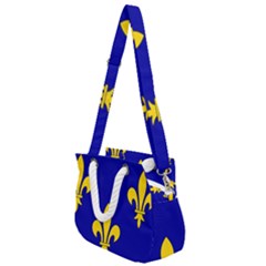 Ile De France Flag Rope Handles Shoulder Strap Bag by tony4urban