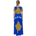 Kosovo High Waist Short Sleeve Maxi Dress View2