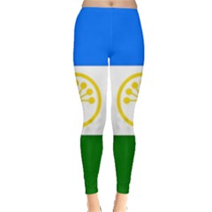 Bashkortostan Flag Leggings  by tony4urban