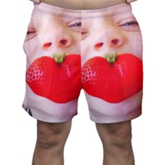 Strawberry Love Men s Shorts