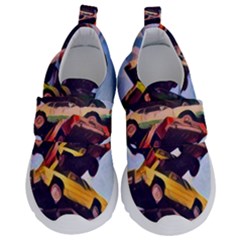 Berwyn Car Kebob Kids  Velcro No Lace Shoes by StarvingArtisan