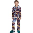 Berwyn Car Kebob Kids  Long Sleeve Velvet Pajamas Set View1