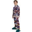 Berwyn Car Kebob Kids  Long Sleeve Velvet Pajamas Set View2