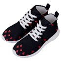 Valentine Day Heart Flower Women s Lightweight High Top Sneakers View2