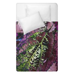 Leaves 21 Duvet Cover Double Side (single Size) by DinkovaArt