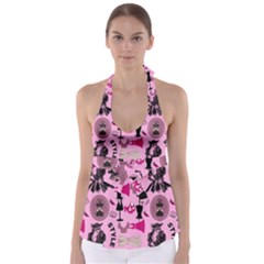 Fashion Girl Newyork Bts Nft Babydoll Tankini Top by Ravend