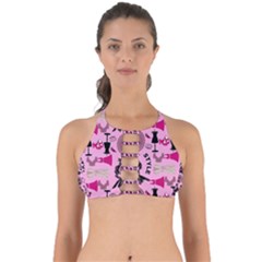 Fashion Girl Newyork Bts Nft Perfectly Cut Out Bikini Top by Ravend