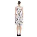 Abstract Dots And Line Pattern T- Shirt Abstract Dots And Line Pattern T- Shirt Racerback Midi Dress View2