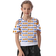 Abstract Dots Pattern T- Shirt Abstract Dots Pattern T- Shirt Kids  Butterfly Cutout Tee by maxcute