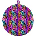 Rainbow Leopard Round Trivet View2