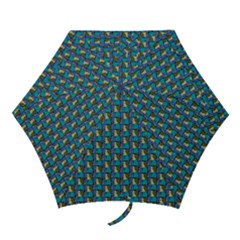 Evita Pop Art Style Graphic Motif Pattern Mini Folding Umbrellas by dflcprintsclothing