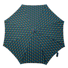 Evita Pop Art Style Graphic Motif Pattern Hook Handle Umbrellas (medium) by dflcprintsclothing