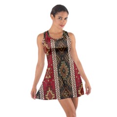 Uzbek Pattern In Temple Cotton Racerback Dress by artworkshop