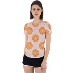 Orange Slices! Back Cut Out Sport Tee by fructosebat