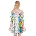 Brain-mind-psychology-idea-drawing Cutout Spaghetti Strap Chiffon Dress View2