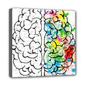 Brain-mind-psychology-idea-drawing Mini Canvas 8  x 8  (Stretched) View1