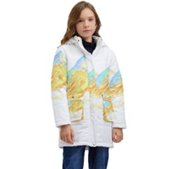 Bird Lover T- Shirtbird T- Shirt (22) Kid s Hooded Longline Puffer Jacket by maxcute