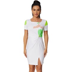 Bird Lover T- Shirtbird T- Shirt (37) Fitted Knot Split End Bodycon Dress by maxcute