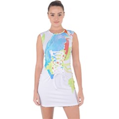 Bird Lover T- Shirtbird T- Shirt (9) Lace Up Front Bodycon Dress by maxcute