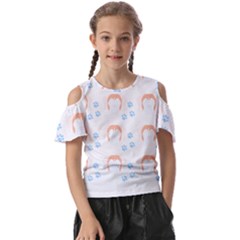 Boxer Dog Pattern T- Shirt Boxer Dog Pattern T- Shirt Kids  Butterfly Cutout Tee by maxcute