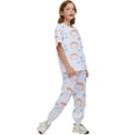 Boxer Dog Pattern T- Shirt Boxer Dog Pattern T- Shirt Kids  Tee and Pants Sports Set View3