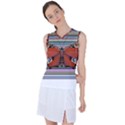 Butterfly Art T- Shirtbutterfly T- Shirt (8) Women s Sleeveless Sports Top View1