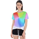 Color Wheel T- Shirt Color Wheel T- Shirt Open Back Sport Tee View1