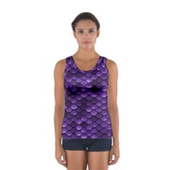 Purple Scales! Sport Tank Top  by fructosebat