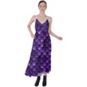 Purple Scales! Tie Back Maxi Dress View1