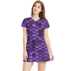 Purple Scales! Women s Sports Skirt by fructosebat