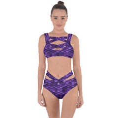 Purple Scales! Bandaged Up Bikini Set  by fructosebat