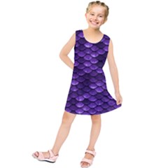 Purple Scales! Kids  Tunic Dress by fructosebat