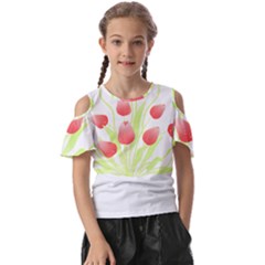 Flowers Lover T- Shirtflowers T- Shirt (7) Kids  Butterfly Cutout Tee by maxcute