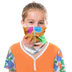 Flowers T- Shirtflowers And Sun T- Shirt Face Covering Bandana (kids) by maxcute