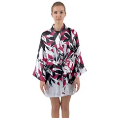 Hawaii T- Shirt Hawaii Hummingbird Trend T- Shirt Long Sleeve Satin Kimono by maxcute