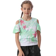 Hawaii T- Shirt Hawaii Meadow Trend T- Shirt Kids  Butterfly Cutout Tee by maxcute