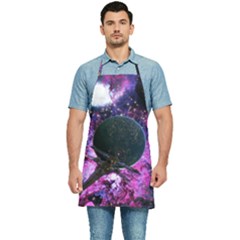 Spaceship Alien Futuristic Kitchen Apron by Ravend