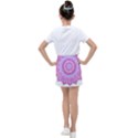 Mandala T- Shirt Beautiful Abstract Mandala T- Shirt Kids  Tennis Skirt View2