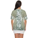 Mandala T- Shirt Green Mandala Lotus Flower Of Life Sacred Geometry Pattern Print T- Shirt Just Threw It On Dress View4